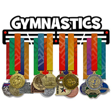 Gymnastics Medal Hanger — Gymnastics Medal Display Rack - Metallic Art
